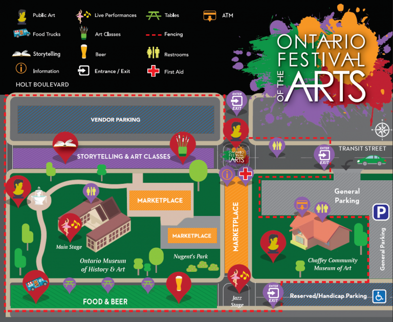 Ontario Arts And Culture Festival Map Ontario Arts And Culture